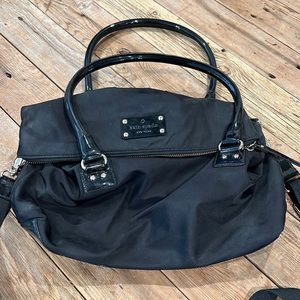Kate Spade Black cross body purse/purse with handles